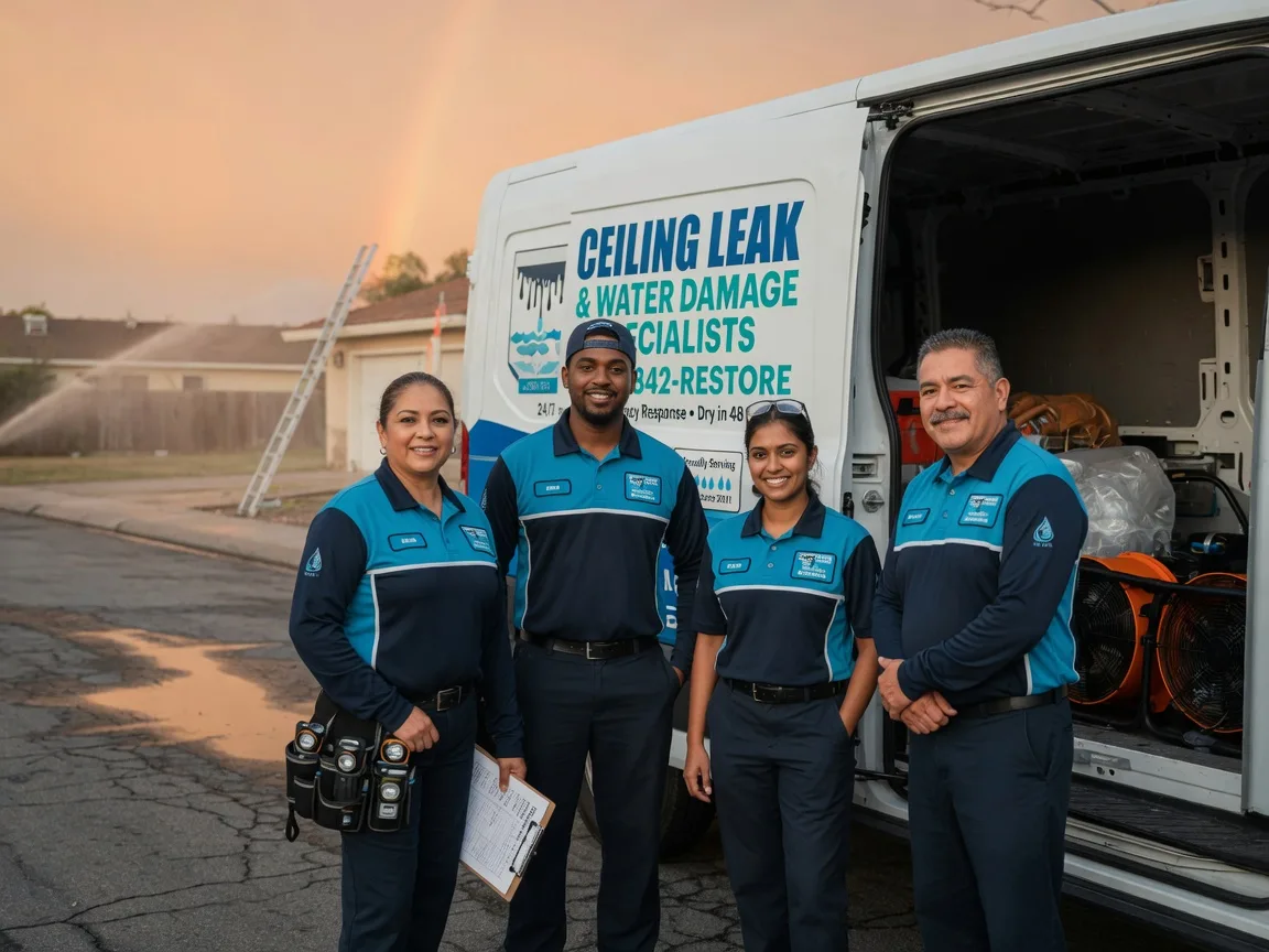Ceiling Leak Cleanup company in Felton, PA