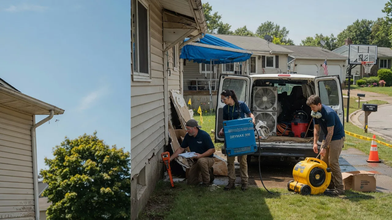 Ceiling Leak Cleanup in Felton, PA near me